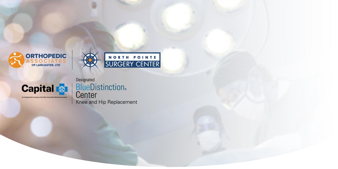 North Pointe Surgery Center and Blue Distinction Center logos